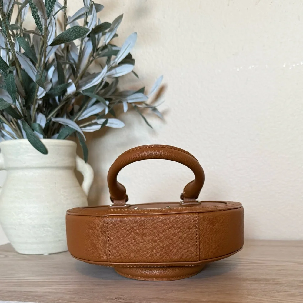 Rebecca Minkoff brown Round Crossbody Bag - Picture 6 of 7
